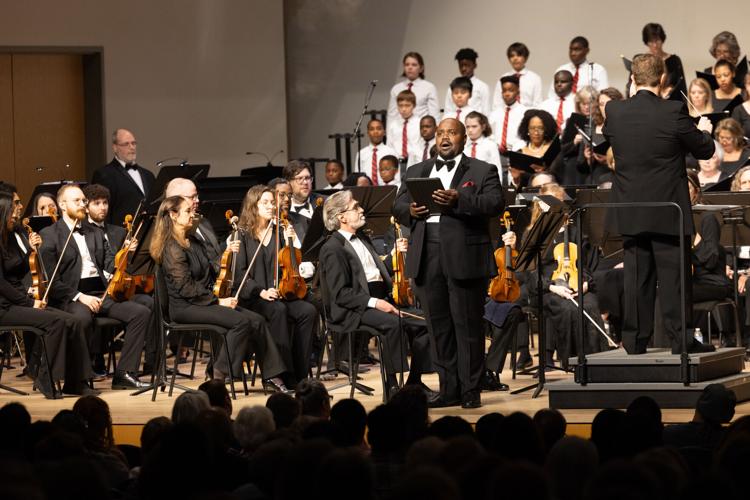 Acclaimed tenor Timothy Miller performs with Georgia Symphony Orchestra for the season finale in the world premiere piece, Requiem Americano, composed by GSO Conductor Dr. Timothy A. Verville.