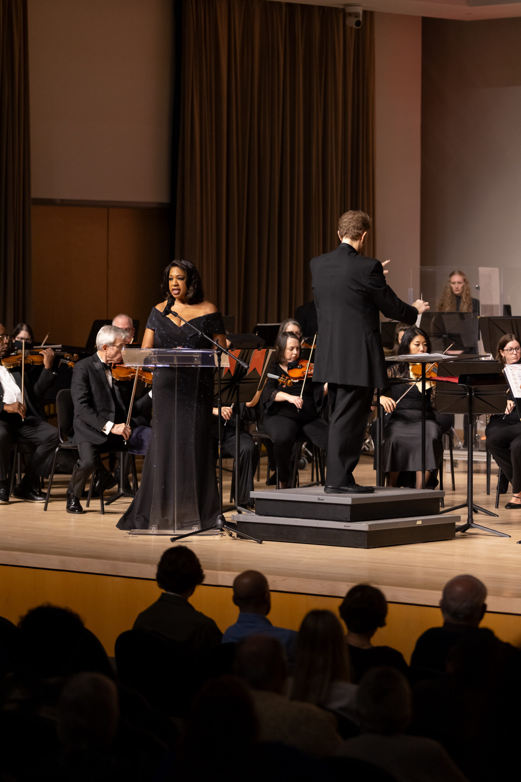 Condace Pressley narrates Copland's Lincoln Portrait as Music Director Timothy Verville conducts the Georgia Symphony Orchestra at American Tapestry